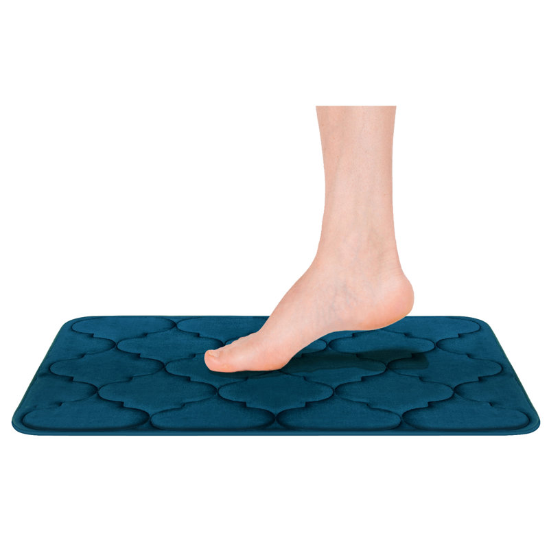 Memory Foam Mat 17x24 - Madison, Navy