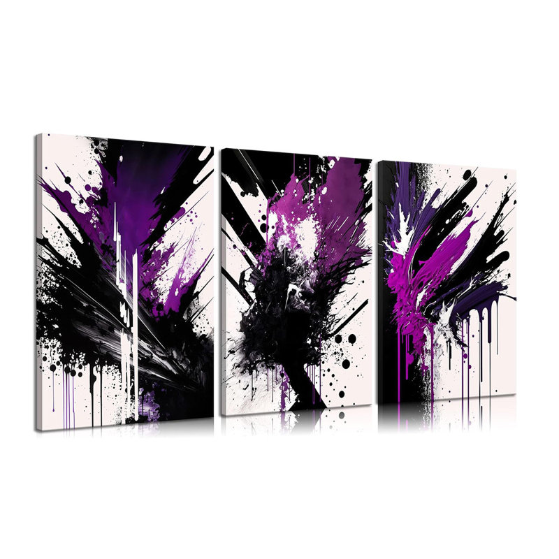 3 Piece Wrapped Canvas Print