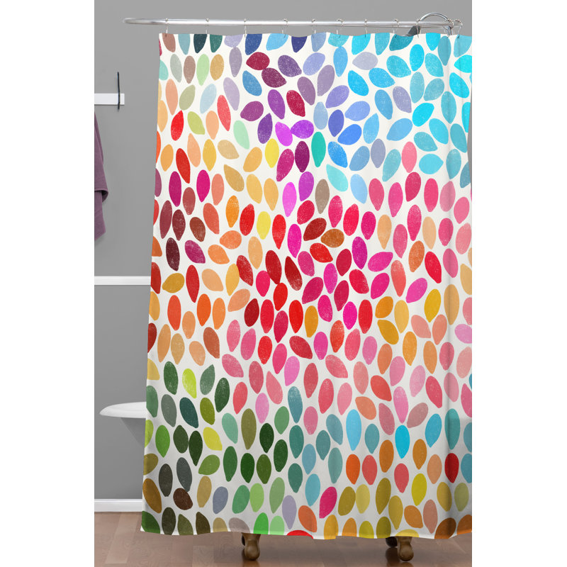Rideau de douche simple Rain