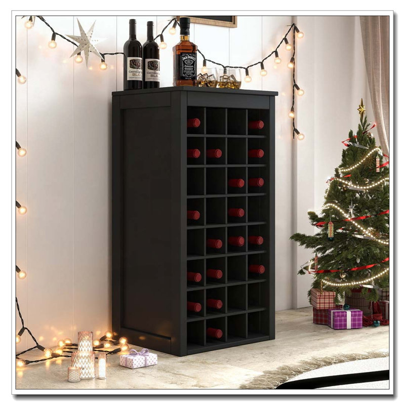 Structure modulaire de panneau de particules en bois aggloméré pour bar à vin