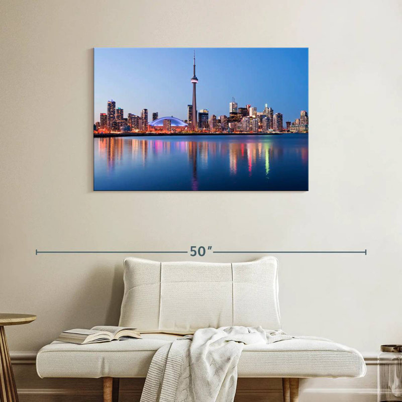 Rorry Toronto Skyline, 26" H x 39" W