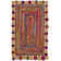 Herzig Hand-Woven Flatweave Red Area Rug