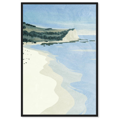 «Island Getaway Vert», art moderne sur toile par Art Remedy