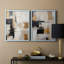 ABSTRACT Series CCCCXCI - Impression encadrée de qualité supérieure - prête à être accrochée - aucun clou requis - aucun clou requis-658740193-658739991