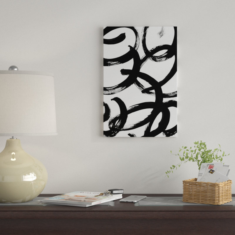 « fouillis » par melissa selmin, reproduction d’impression sur toile tendue, H 26 po x l 18 po x P 1,5 po, Pas de tapis