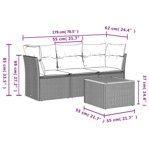 Dimensions du produit