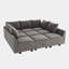 Canapé modulaire en velours Kandle-1860965764