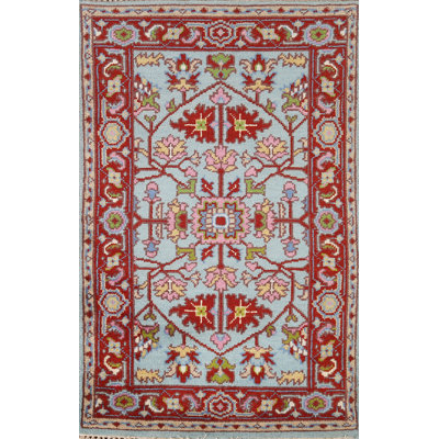 Tapis traditionnel indien clair 3x5
