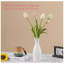 Vase en céramique blanc Swirl