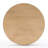 Kolton 60" Solid Oak Round Pedestal Dining Table-97817446