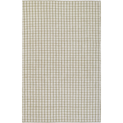 Tapis intérieur / extérieur blanc / vert Malmo