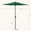 Parasol de marché 108 po Lyon-168964200-149291318