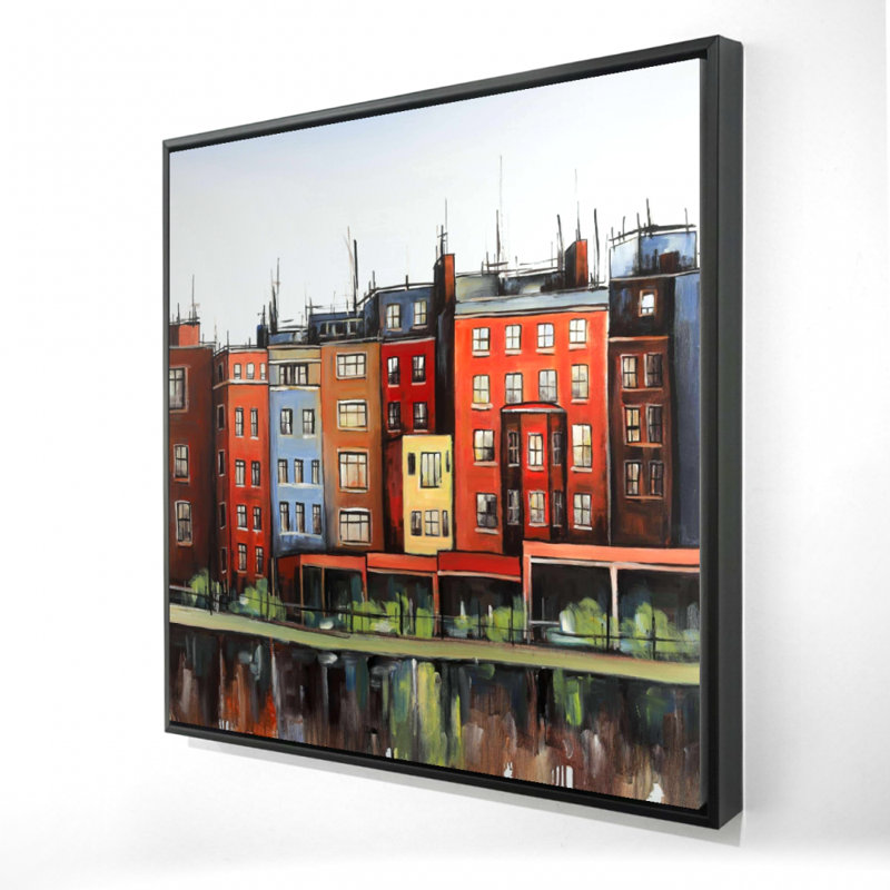 " Boston Fall Colors Buildings "