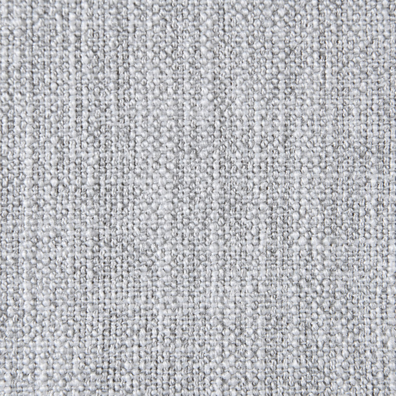  Lit gigogne simple Pittenger, Tissu gris texturé en lin