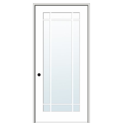 Portes françaises en verre