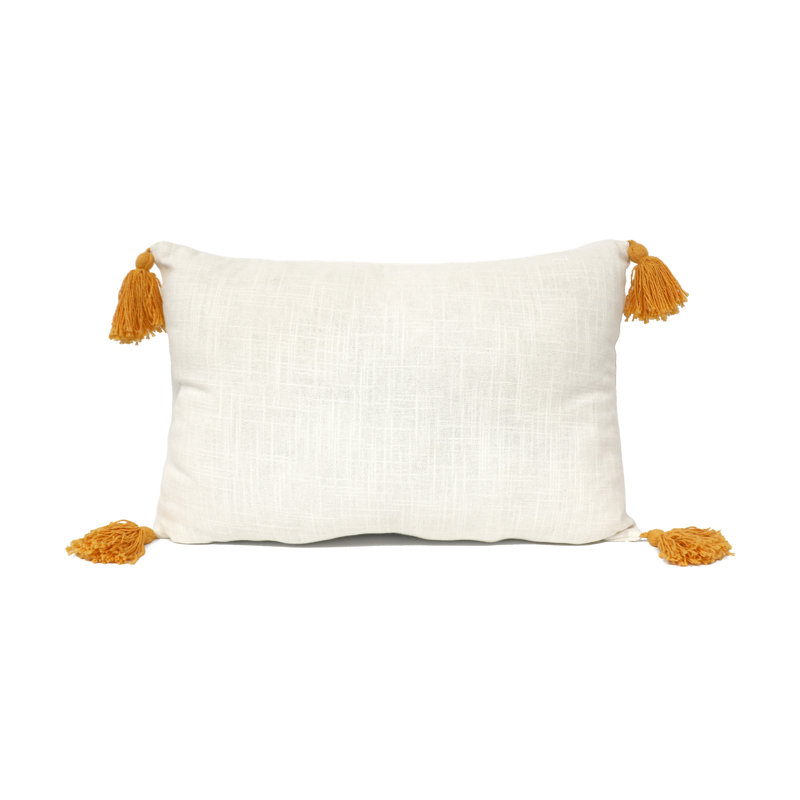 100% Cotton Throw Square Pillow Cover & Insert
