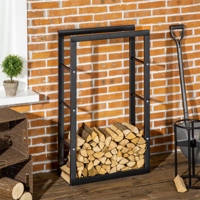 60cm W Metal Log Rack