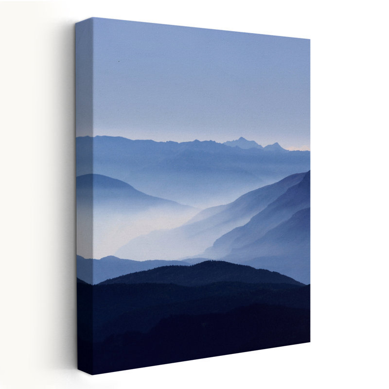 Blue Mountains - Photographie de paysage, art montagnard, H 48 po x l 32 po