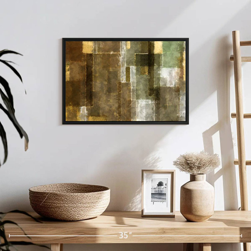 Avery Abstract Geometric, 13" H x 19" W