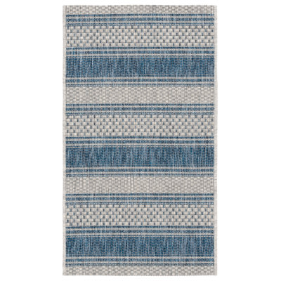 Burnsville Performance Striped Indoor/Outdoor Area Rug