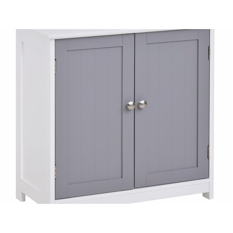 Armoire de rangement pour lavabo sur piédestal, armoire de base de meuble-lavabo et armoire de salle de bain sous évier Durabilité