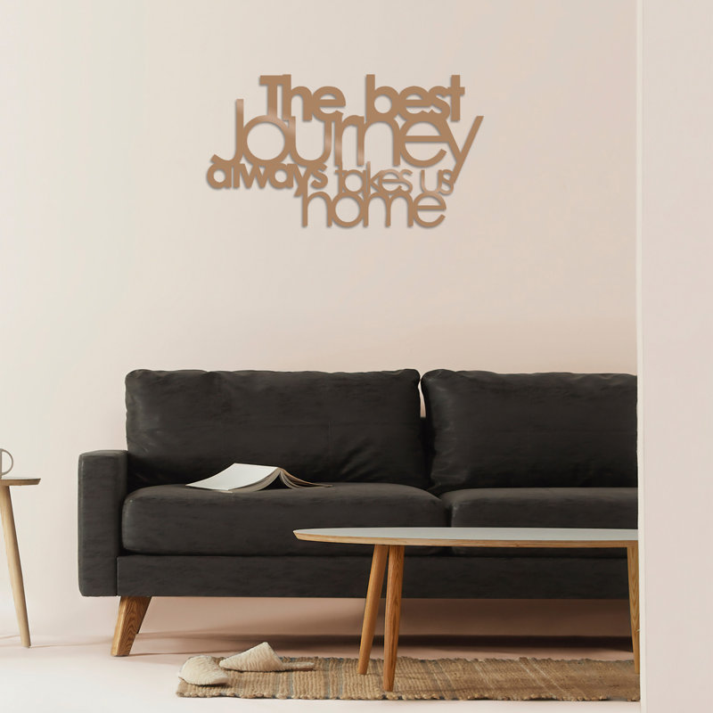 Wall Decor on Metal, Copper