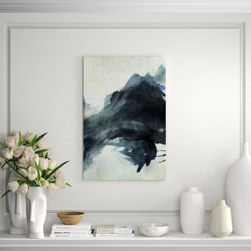 Big Stream II Painting by Guseul Park, Outdoor, 60" H x 40" W