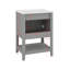 Armoire de meuble-lavabo simple 24 po avec portes et tablette ouverte 24 po-782796455
