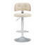 Swivel Bar Stools Seat Adjustable H 62-84cm Barstools with Upholstered Back(set of 2/4)-2059650889-2059650895