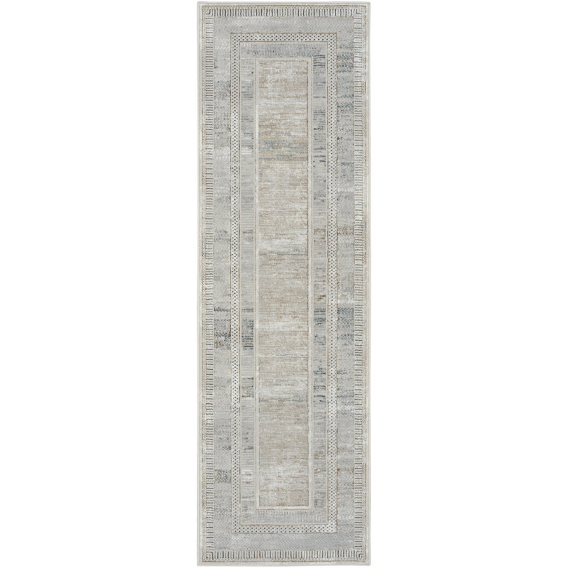Geometric Area Rug, Rectangle 2'3" x 7'6"