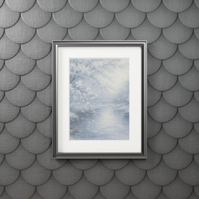 Clinger Single Picture Frame Print
