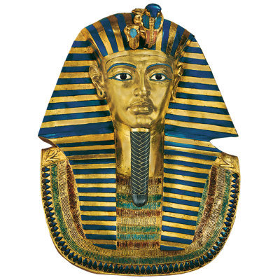 Sculpture murale du roi Toutankhamon