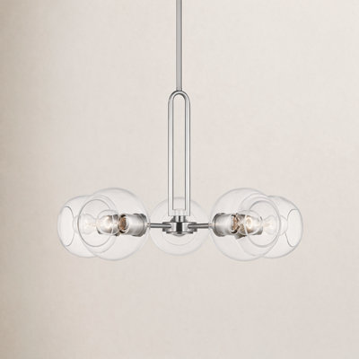Talia 5 - Light Dimmable Sputnik Chandelier