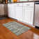 Mahaney Washable Striped Polyester Rug 