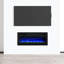 31.5" Electric Fireplace Heater - Black-781853270