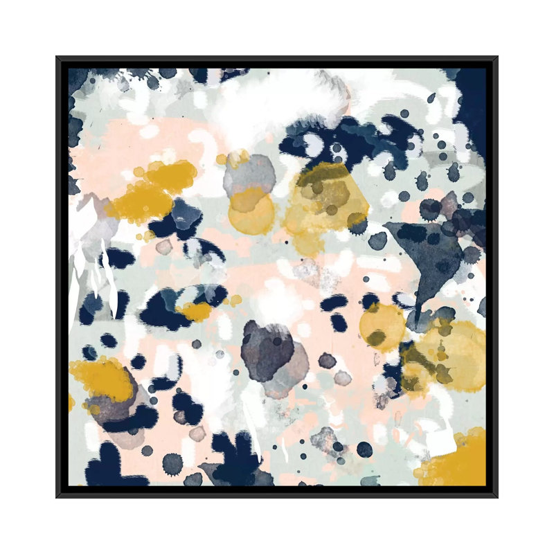 « esther », impression sur toile, H 18 po x l 18 po x P 1,5 po, Toile avec cadre noir