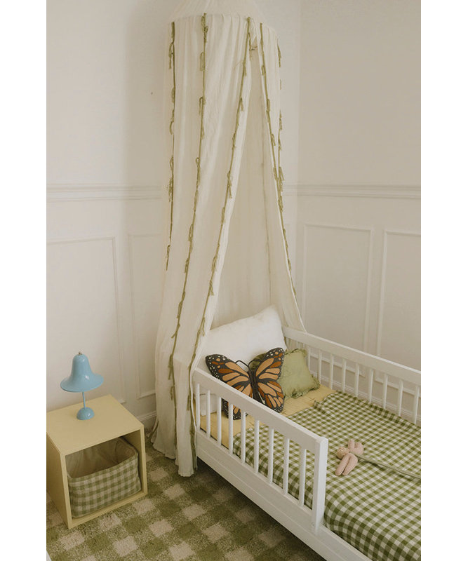 Washable Rug Vichy, Rectangle 3' x 3' 11", Matcha