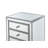 Fairgrove 18" W Solid and Manufactured Wood 7-Drawer Dresser-2114621150
