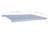 VidaXL Polyester Cover Retractable Patio Awning-99455887-99455889