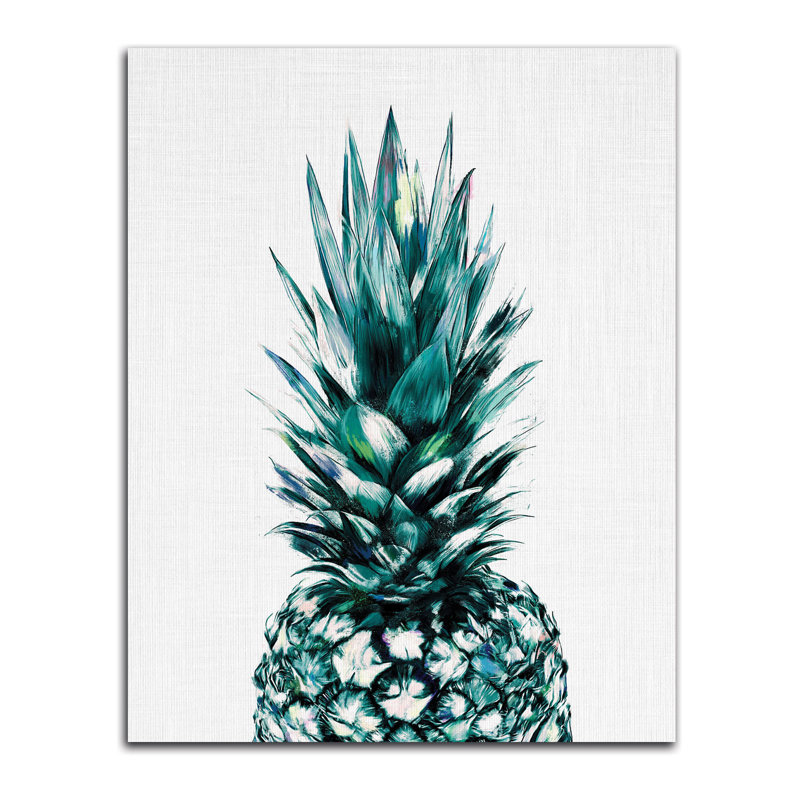 « ananas ii », impression, Papier, H 20 po x l 16 po x P 0,01 po