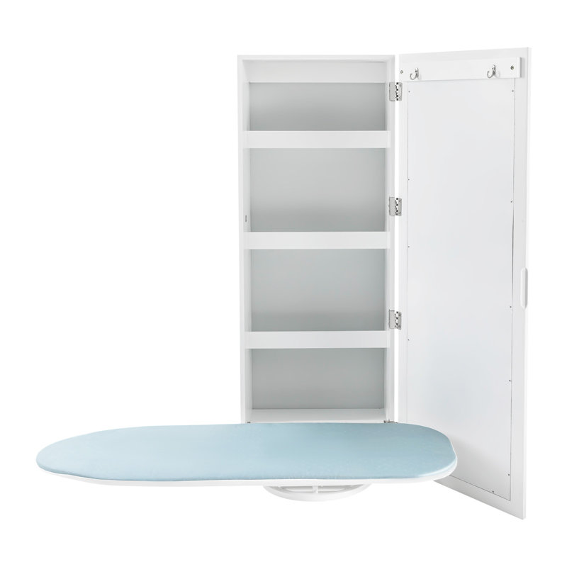 37.5X14x8” Wall Mount Ironing Board Cabinet
