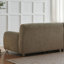 Canapé rétro en chenille Mid-Century