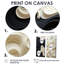 Art mural noir et blanc contrastant - art mural moderne bleu sarcelle-778332162-778332163-778332175