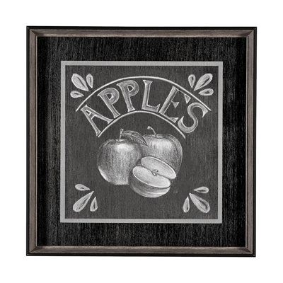 Farm Fresh Strawberries a Hand Embelished Textured Framed Art Print