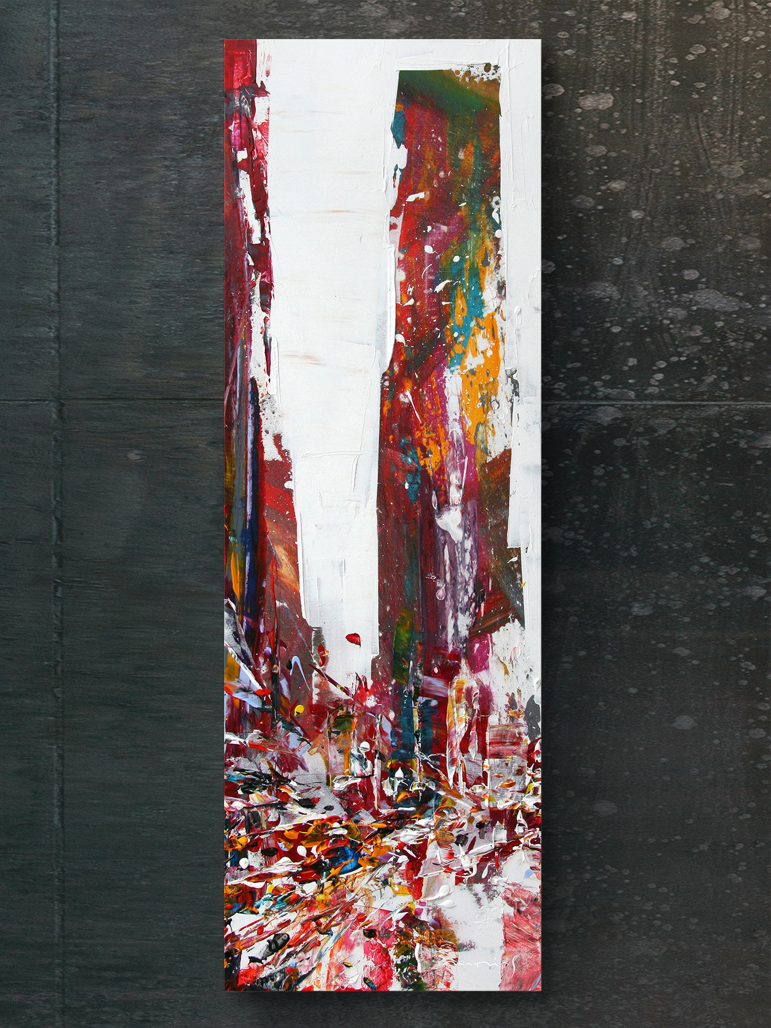 Heat Storm 1100 Watt 24x72 in Radiant Wall Mounted Glass Heater ON/OFF ...