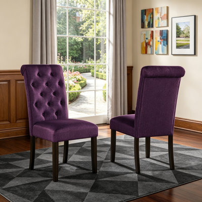 Solid Wood Tufted Asons Dining Chair