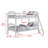 Swen Twin over Twin Standard Bunk Bed-71666419