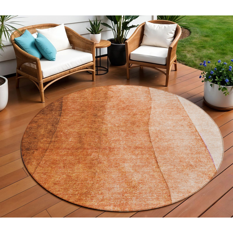 Tapis rond 8 po