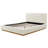 Drago Boucle Upholstered Platform Bed Frame-93547673-119323575
