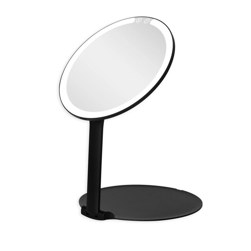 Miroir de maquillage Ayla, Noir